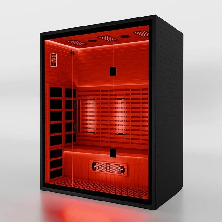 Brightenwells™ 3-Person Full-Spectrum Quartz Sauna