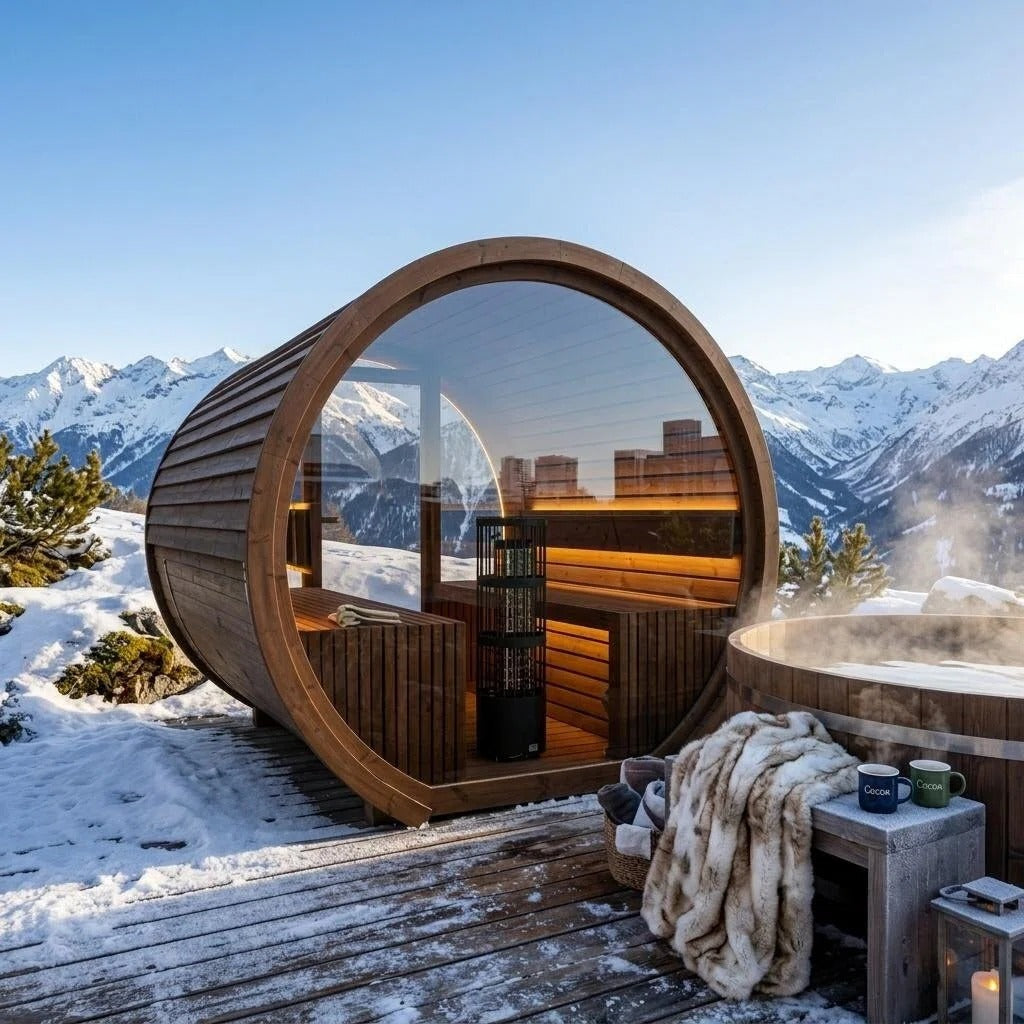 Brightenwells™ Outdoor Sauna Lighten