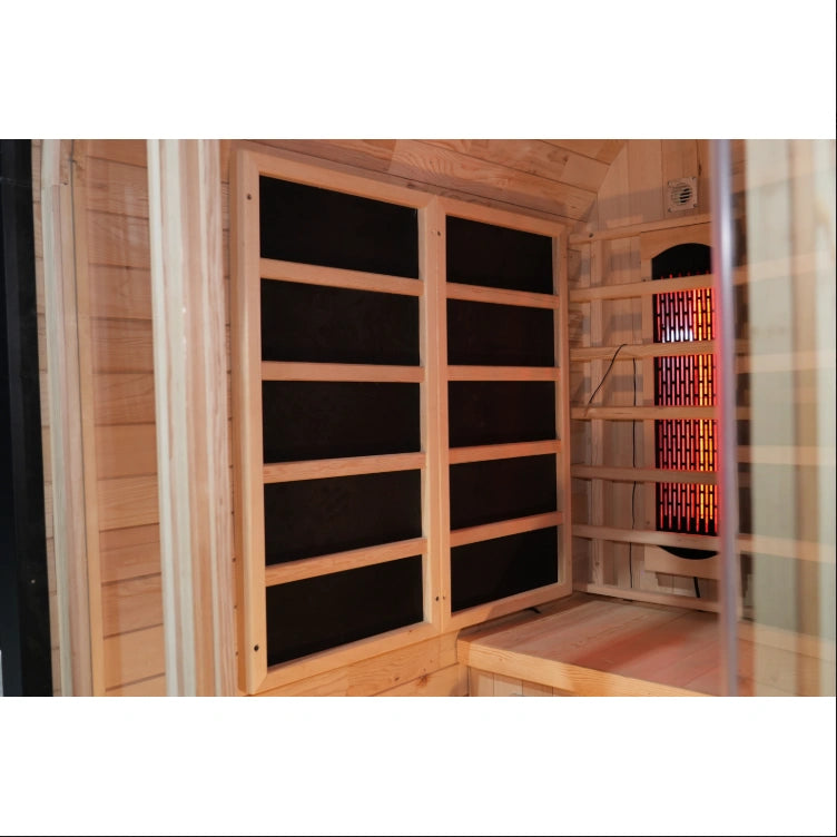 Brightenwells™ Outdoor Dual-System Sauna Leo
