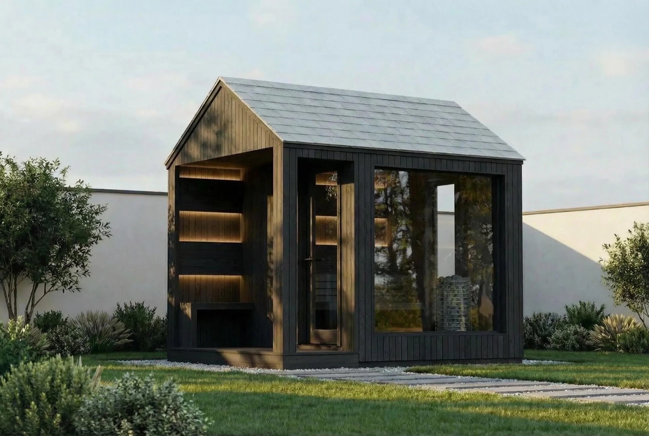 Brightenwells™ Outdoor Sauna Vitali