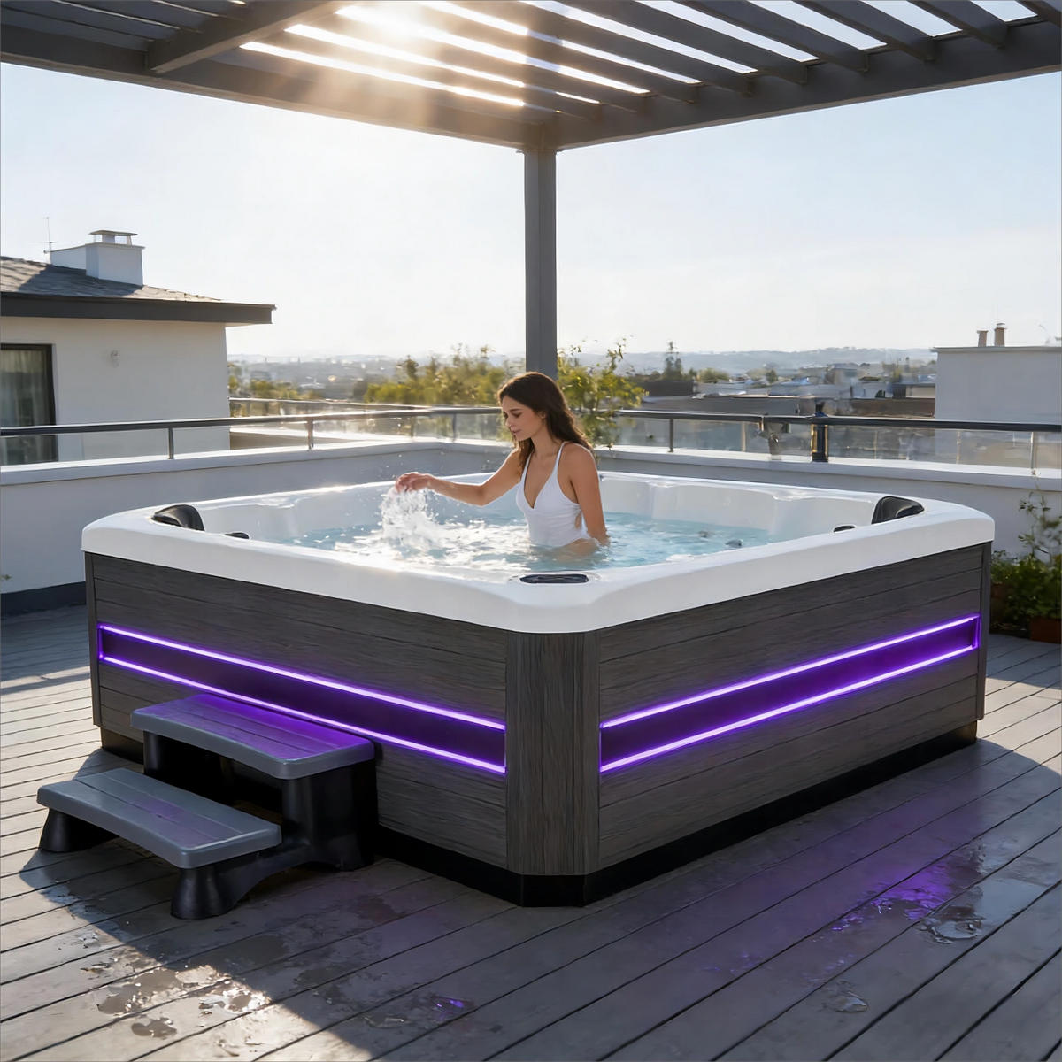 Brightenwells™ Nova 5-Seater Hot Tub