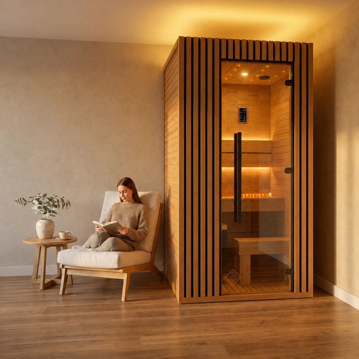 Brightenwells™ Indoor Sauna ZenLine 1