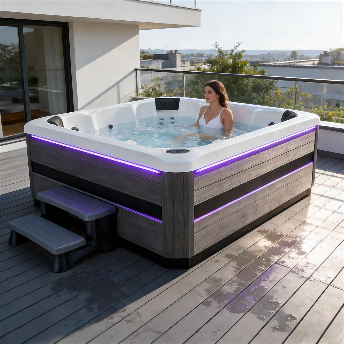 Brightenwells™ Nova 5-Seater Hot Tub