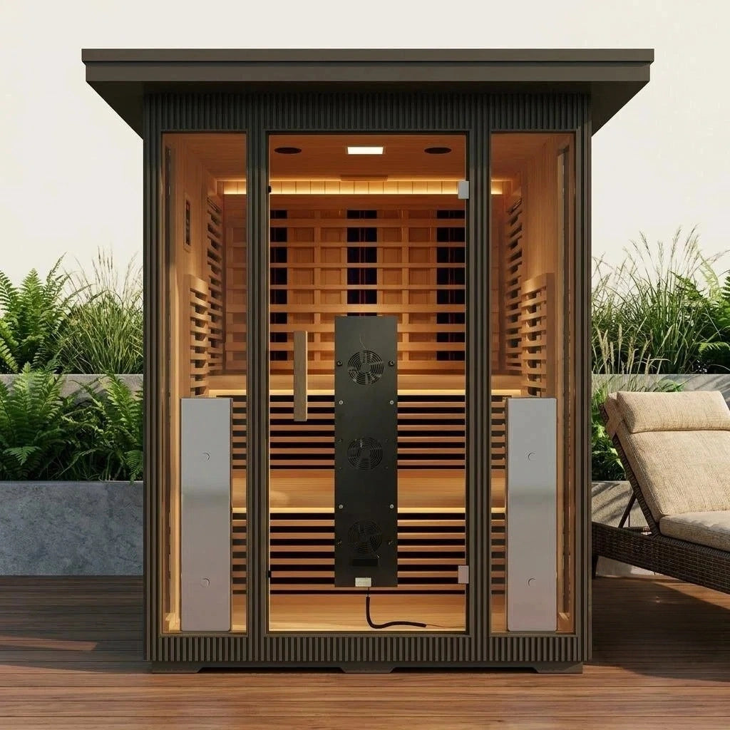 Brightenwells™ Outdoor Full Spectrum Sauna Velamo