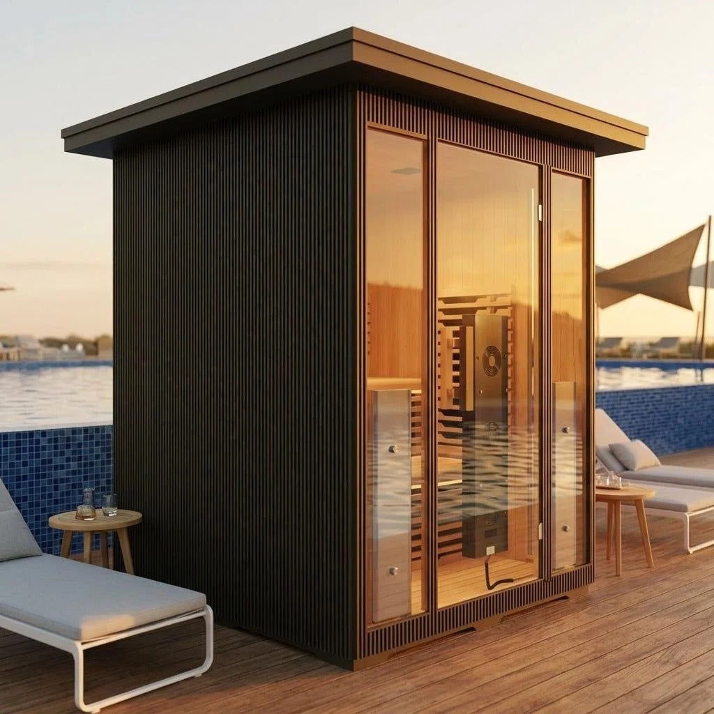 Brightenwells™ Outdoor Full Spectrum Sauna Velamo