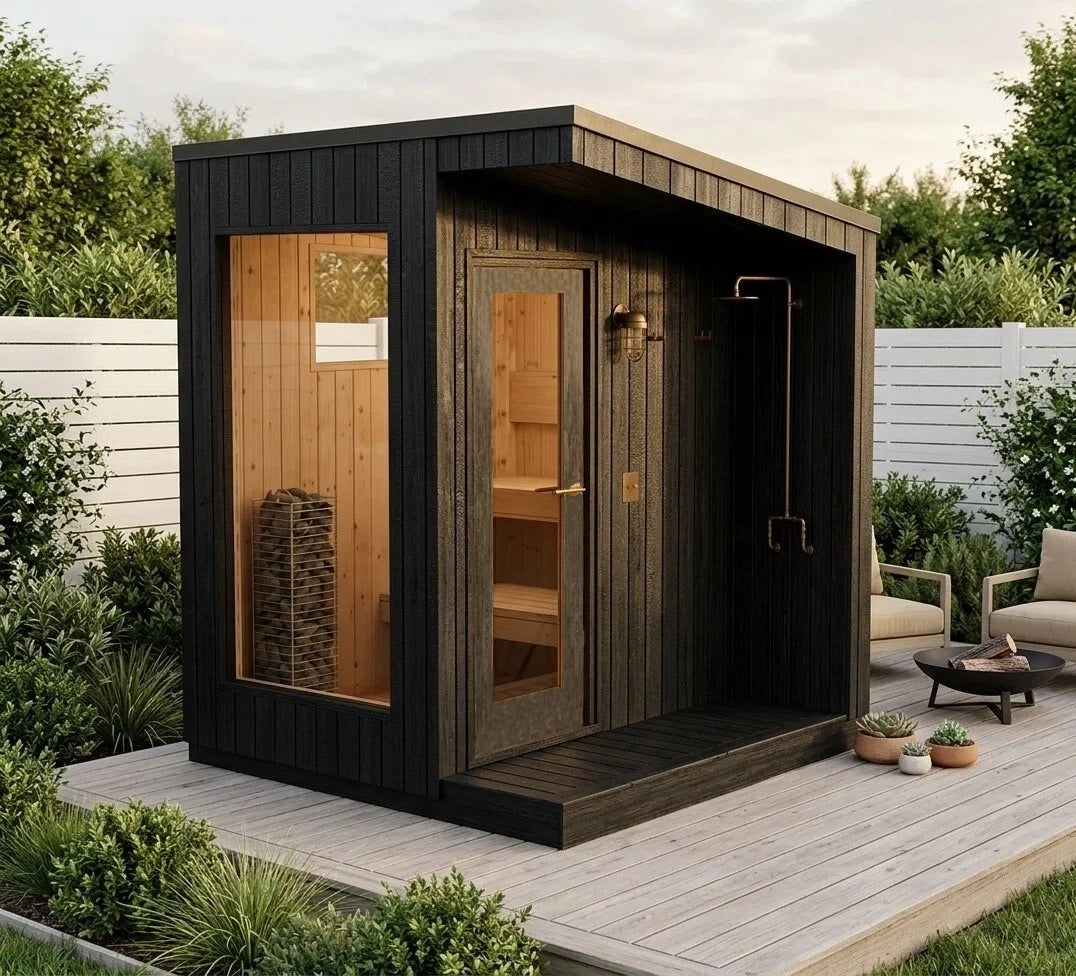 Brightenwells™ Outdoor Sauna Auralis