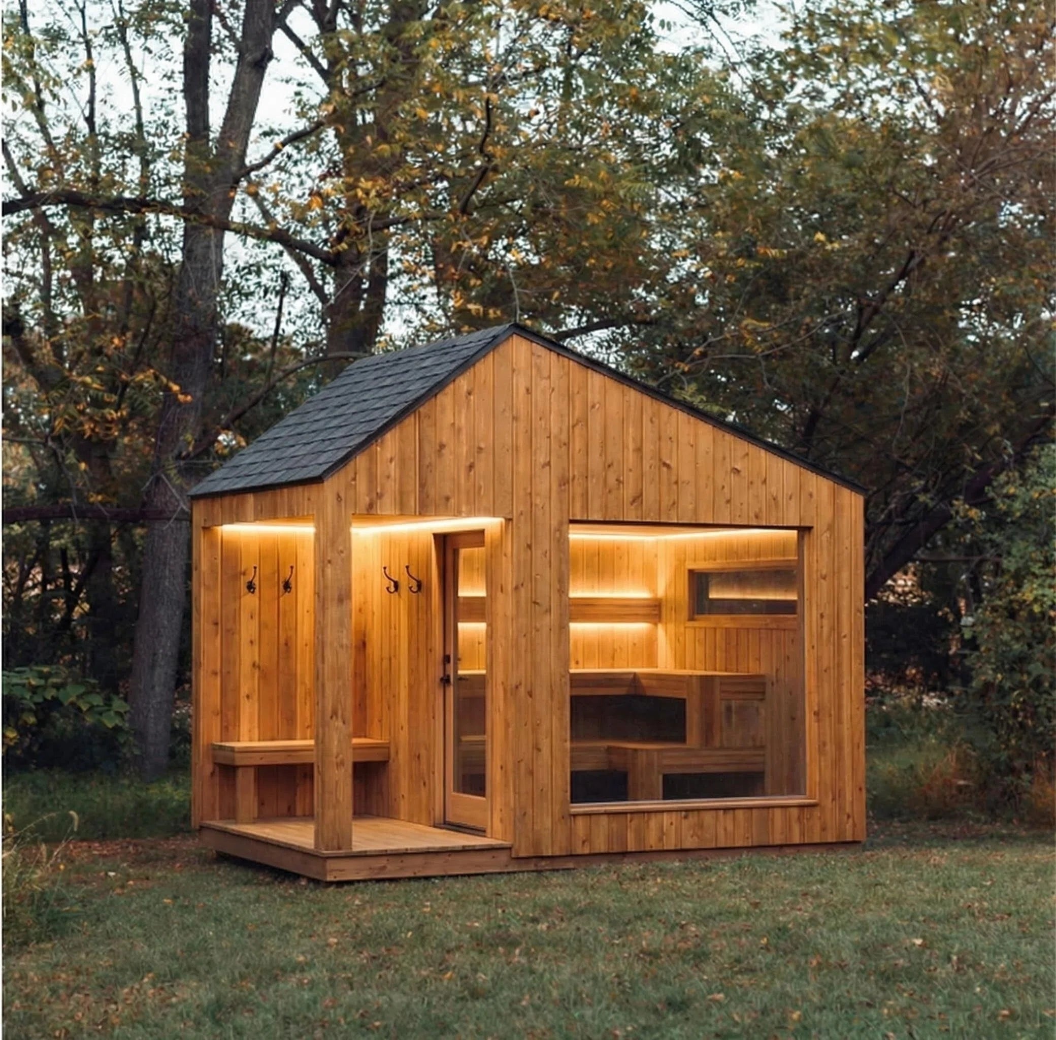 Brightenwells™ Outdoor Sauna Eterna