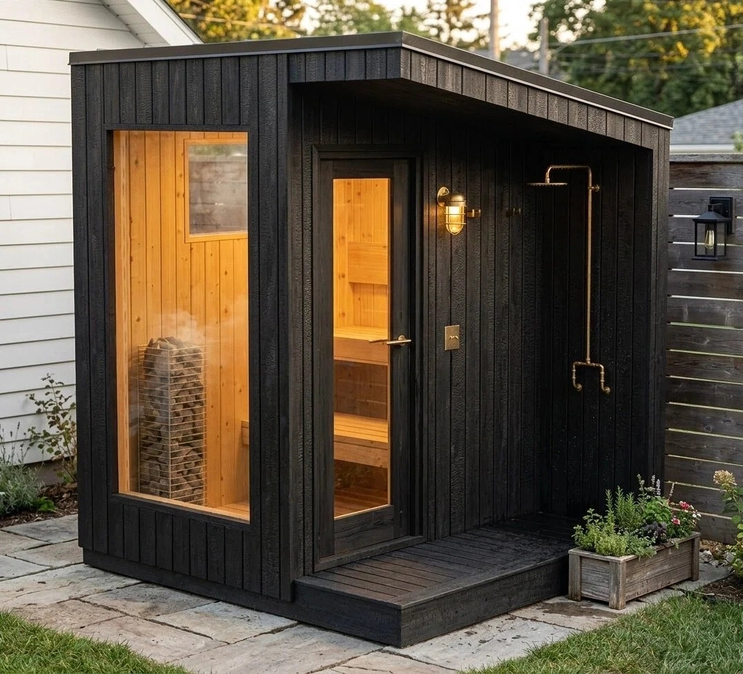 Brightenwells™ Outdoor Sauna Auralis