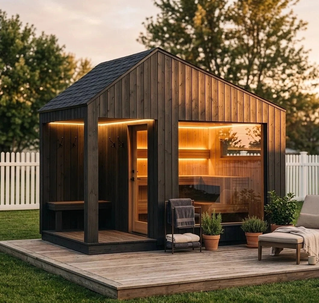 Brightenwells™ Outdoor Sauna Eterna