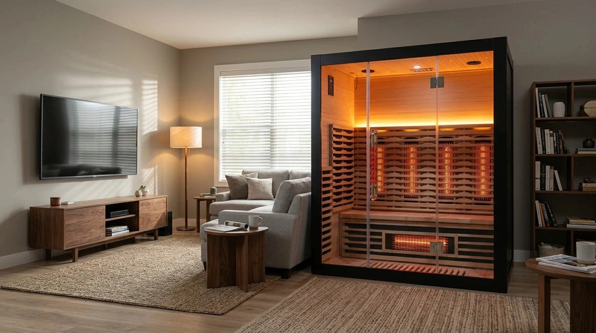Brightenwells™ Indoor 4-Person Full-Spectrum Sauna Mora