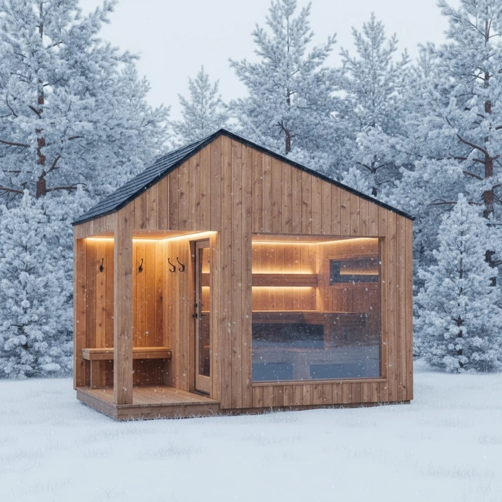 Brightenwells™ Outdoor Sauna Eterna