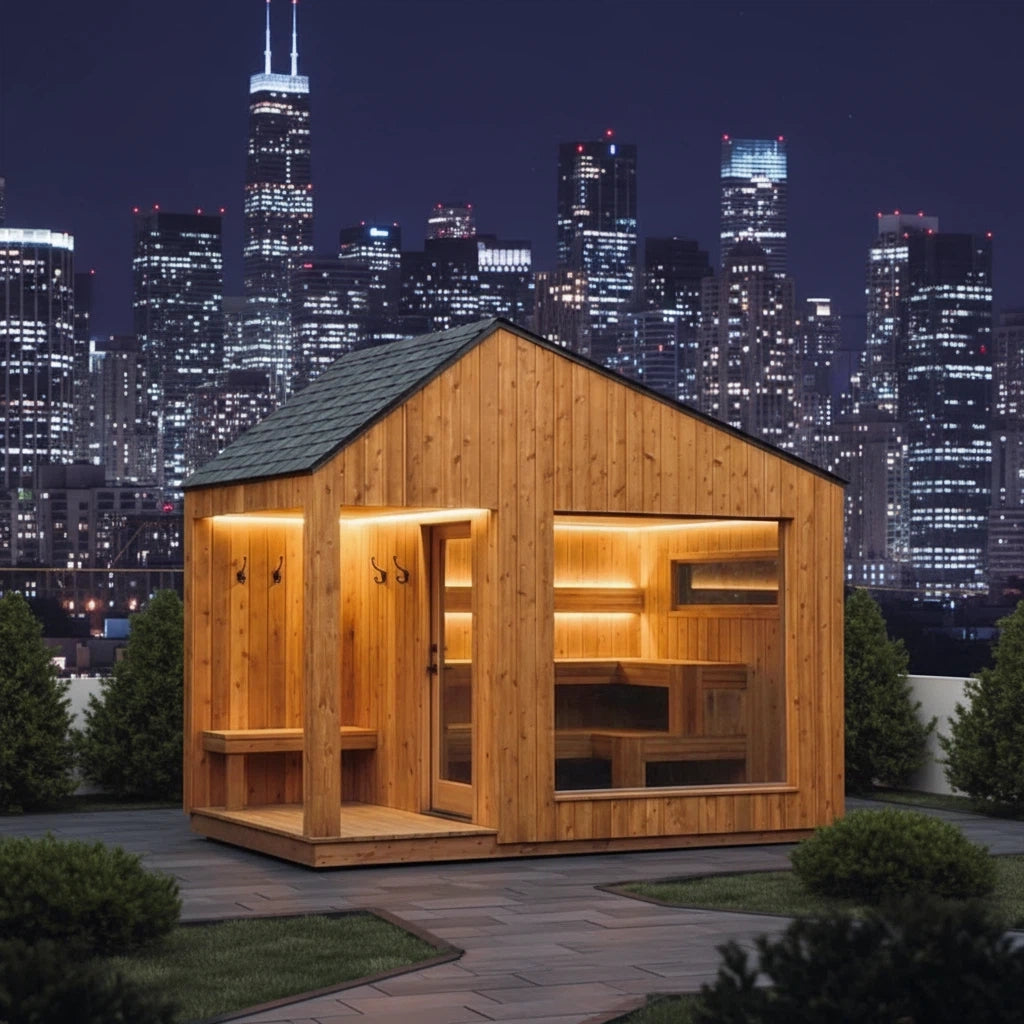 Brightenwells™ Outdoor Sauna Eterna