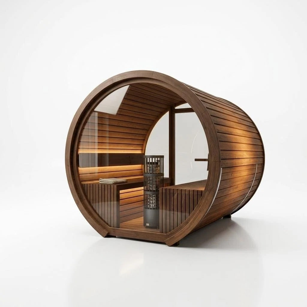 Natural Retreat · Barrel Sauna