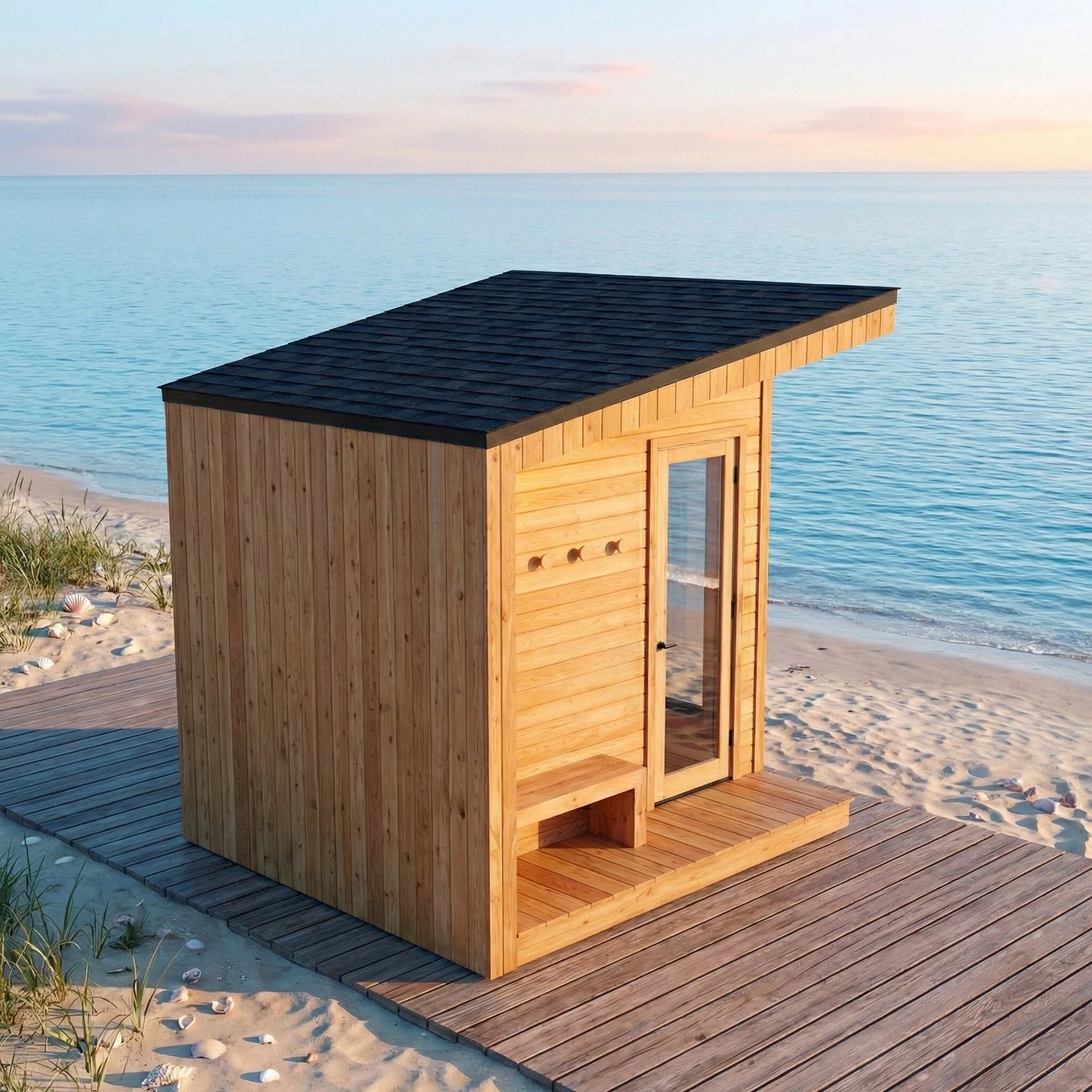 Brightenwells™ Outdoor Sauna Velora
