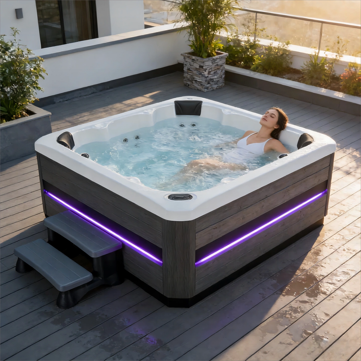 Brightenwells™ Nova 5-Seater Hot Tub