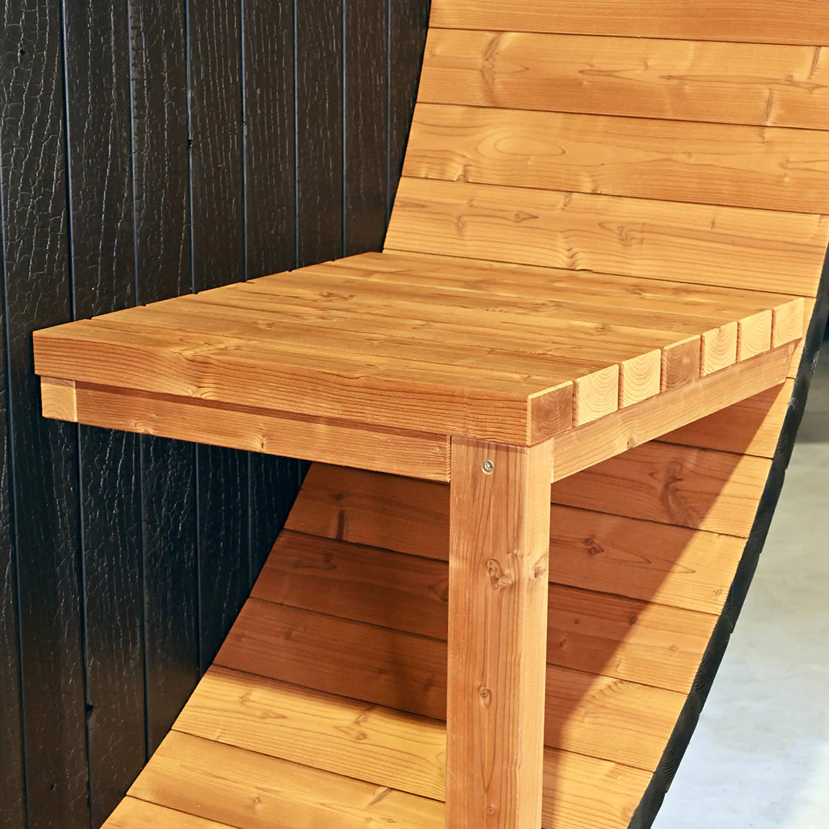 Brightenwells™ Outdoor Sauna Black