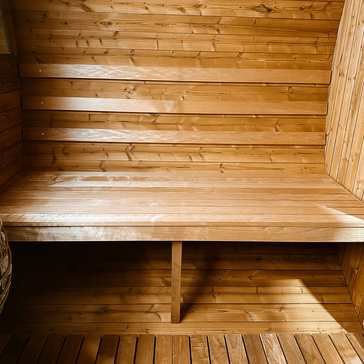 Brightenwells™ Outdoor Sauna Black