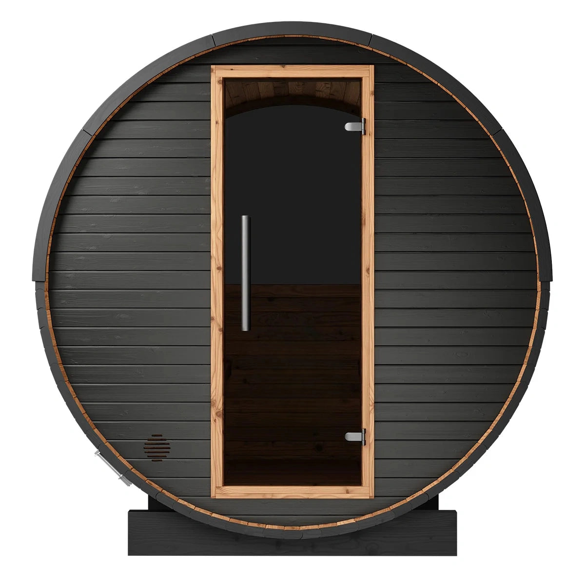 Brightenwells™ Outdoor Sauna Black