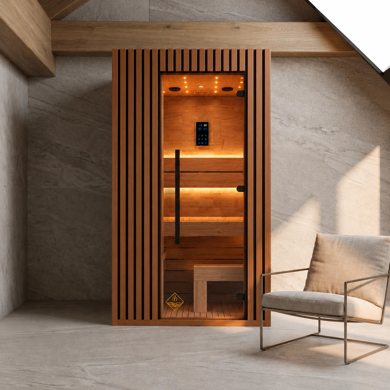 Brightenwells™ Indoor Sauna ZenLine 1